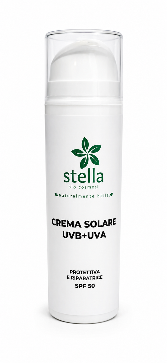 Crema Solare SPF 50 Protezione Alta 150 ml – Protettiva e Riparatrice
